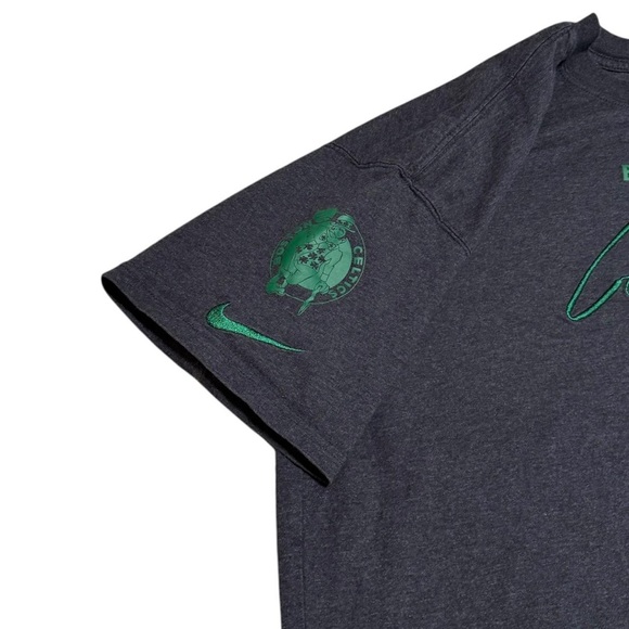 Nike NBA Max90 Boston Celtics Courtside‎ Gray Shirt Adult XL - Picture 3 of 7